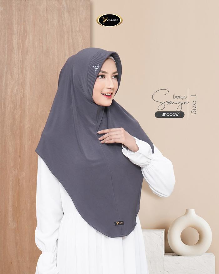 Gambar Bergo Sonya Size M Yessana - Shadow, M dari alyahijabprobolinggo undefined Tokopedia