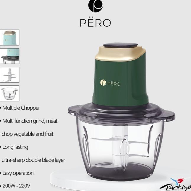 Gambar pero chopper / food processor 200watt - EMERALD GREEN dari Sumber Sukacita shopp undefined Tokopedia