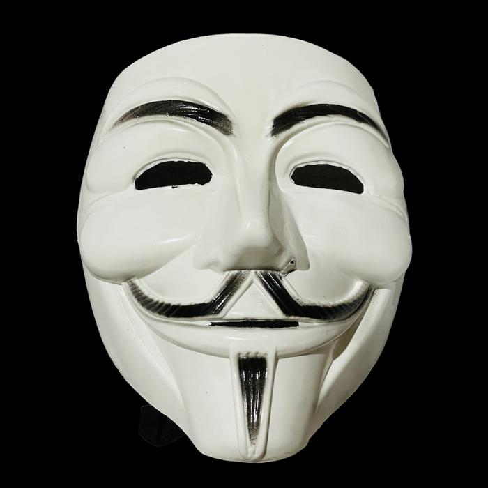 Gambar Topeng Hacker/Topeng anonymous/Topeng pesta/Mask party dari HELLOLINSTORE undefined Tokopedia