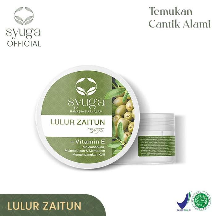 Gambar SYUGA Zaitun Soap 100gr | Lulur Zaitun 100gr | Minyak Zaitun 250ml - LULUR SYUGA dari Deus Kosmetik undefined Tokopedia
