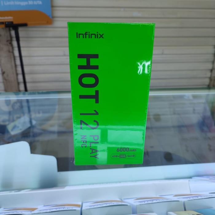 Gambar INFINIX HOT 12 PLAY NFC 4/64 GARANSI RESMI dari vinsgalleryjkt undefined Tokopedia
