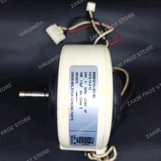 Jual MOTOR FAN INDOOR AC DAIKIN MALAYSIA FTV R32 18W 1/2PK 3/4PK 1PK 1