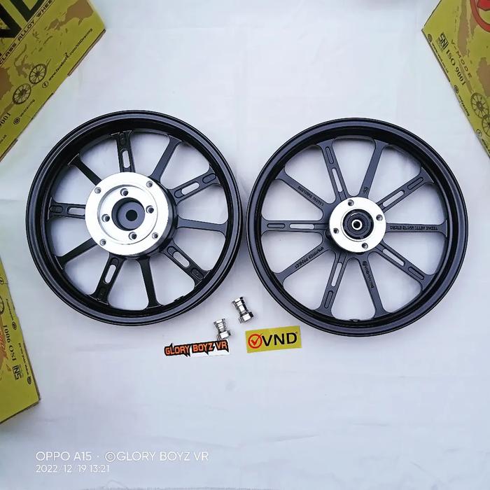 Gambar Velg VND V MODE PNP PCX 150/160 - Hitam, 150 CBS dari GLORY BOYZ undefined Tokopedia
