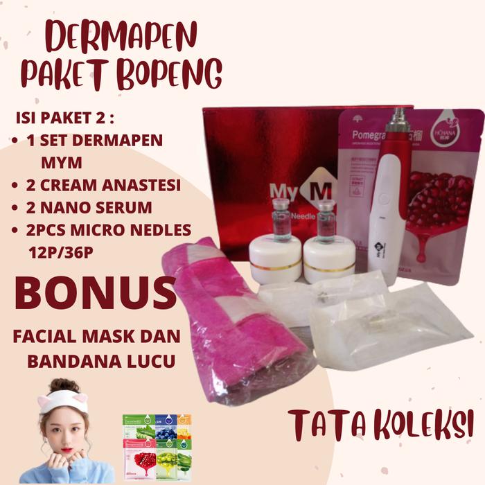 Gambar PAKET DERMAPEN UNTUK MENGHILANGKAN BOPENG SCAR BEKAS JERAWAT - PAKET2 dari MeBeauty store undefined Tokopedia