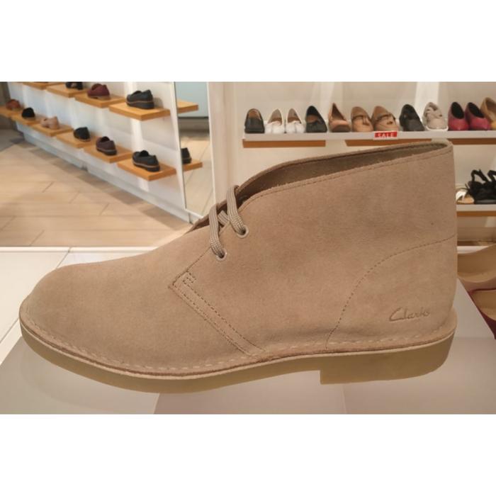 Mens Boots Clarks Desert Boot Mushroom Jual Clarks Desert Bt Evo