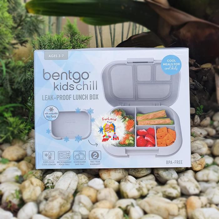 Gambar Bentgo Kids Chill Lunch Box - Gray dari funlandtoys undefined Tokopedia