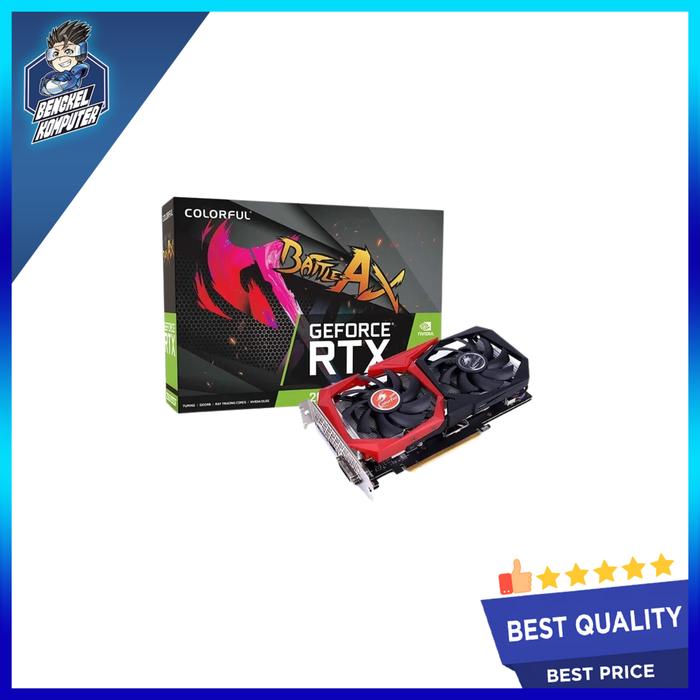 Gambar VGA COLORFUL GEFORCE RTX 2060 SUPER NB 8G-V 8GB GDDR6 256BIT dari bengkelkomputerptk undefined Tokopedia