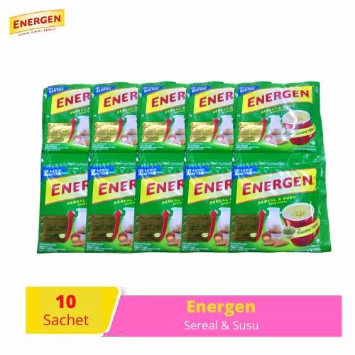Gambar ENERGEN KACANG HIJAU 10 SACHET (1 RANCENG) 35 G dari MINIMARKET INDAH PACCERAKKANG undefined Tokopedia
