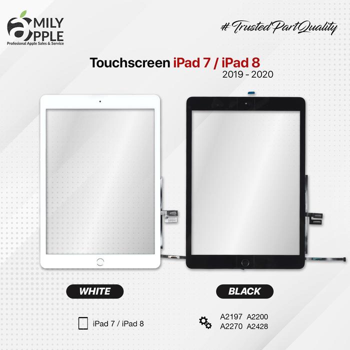 Digitizer iPad 8 10,2'' 2020 A2429 A2430 Touchscreen Digitizer iPad 8 10,2'' 2020 A2429 A2430 Touchscreen