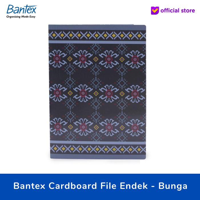 Gambar Stopmap Batik / Bantex Cardboard Document File Batik Endek Bali 3455 - Bunga 3455-54 dari Bali Stationery undefined Tokopedia
