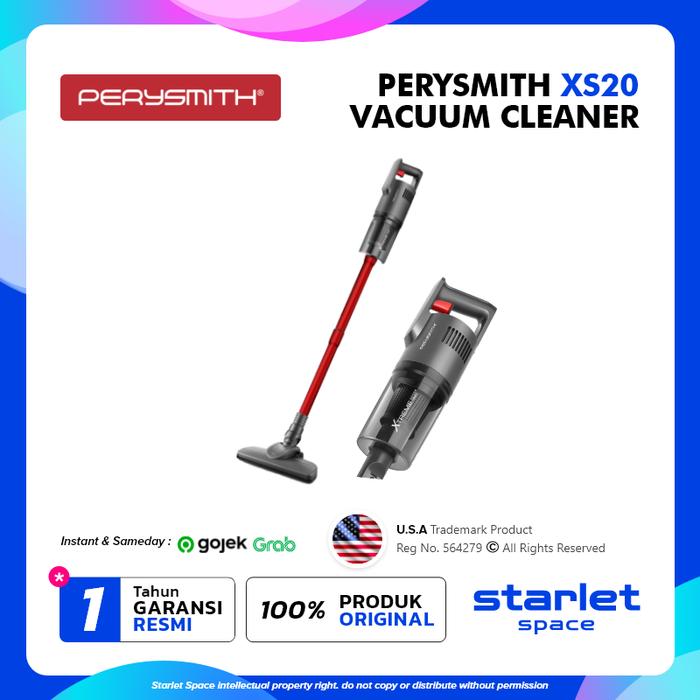 Gambar PerySmith XS20 Cordless Vacuum Cleaner Handheld Penyedot Debu 18KPA dari Starlet Space undefined Tokopedia