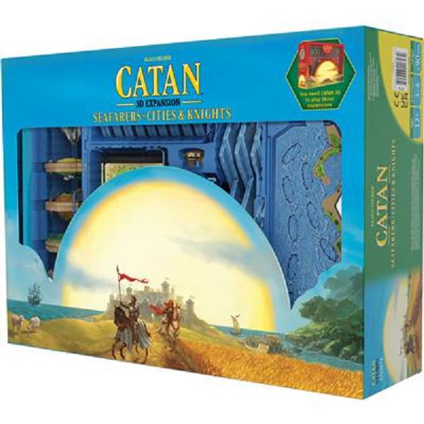 Gambar Catan 3D Seafarers + Cites & Knights Expansion Board Game dari Monopolis Wonder undefined Tokopedia