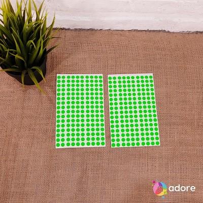 Gambar Sticker Label Dot 1 Warna / Label / Stiker Bulet/ Stationary - Hijau 8mm dari Adore Foto Pro undefined Tokopedia