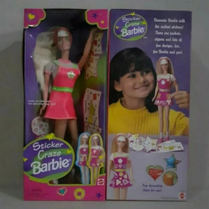 Gambar Boneka Barbie FASHIONISTAS 99 Sweet Bloom or Sticker Craze by Mattel - STICKER CRAZE dari gateway 99 undefined Tokopedia