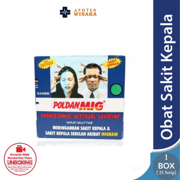 Gambar Poldan mig tab - 1 Box 25 Strip dari Apotek Wisaka undefined Tokopedia