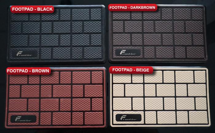 Gambar Karpet Fluxury Black Square Innova Zenix + Bagasi - BLACK, A/T dari Frontier Premium Car Mat undefined Tokopedia