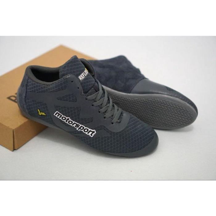 Gambar sepatu refloo motorsport balap mobil drag race sepatu balap harian - Abu, 41 dari ichabudiarti undefined Tokopedia