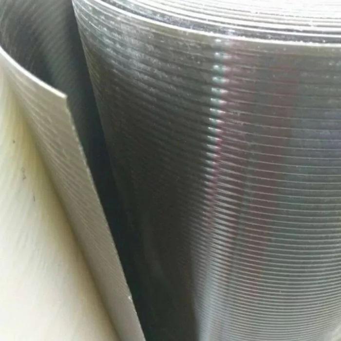 Gambar FIBER PENUTUP PAGAR RUMAH-MOTIF GARIS - Hitam, 1,2mm x 1 meter dari Maju Terus Makmur Online Shop undefined Tokopedia