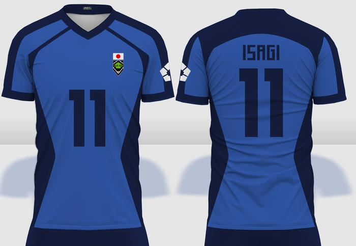 Gambar Jersey Anime Blue Lock Cosplay Bola Manga, Blue Lock Eleven Team - Atasan, XS dari Sicrastore undefined Tokopedia