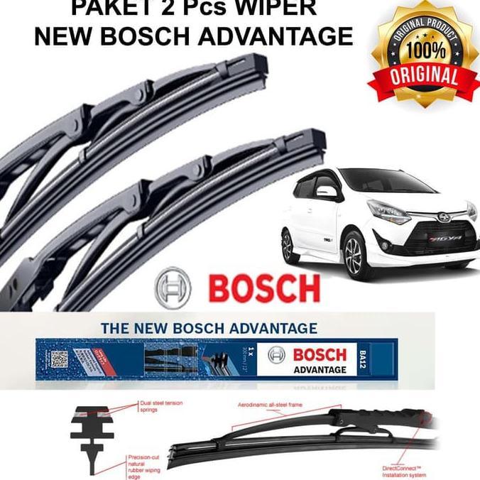 Gambar Wiper Karet Kaca Depan Original Bosch Advantage Mobil Avanza Xenia - Agya Ayla dari vanillamelon undefined Tokopedia