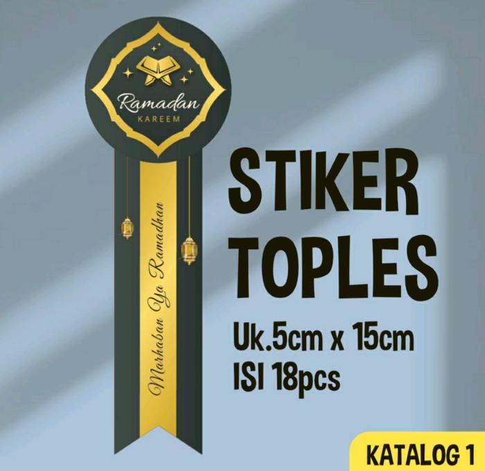 Gambar KATALOG 1 | STIKER TOPLES KUE KERING EDISI IDUL FITRI / RAMADHAN - STI1 dari Cetak_Label undefined 3 Tokopedia