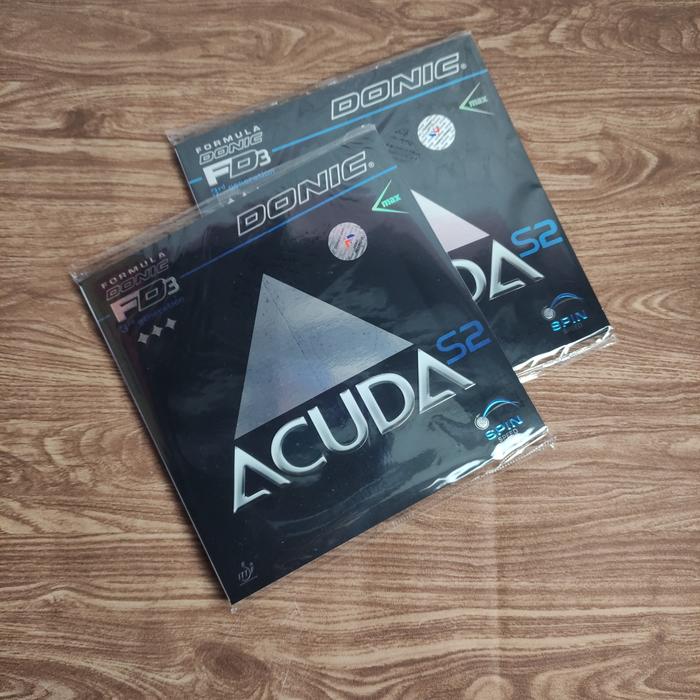 Gambar OBRAL KARET PINGPONG DONIC ACUDA S2 - Hitam dari SADEWA SPORTS undefined Tokopedia