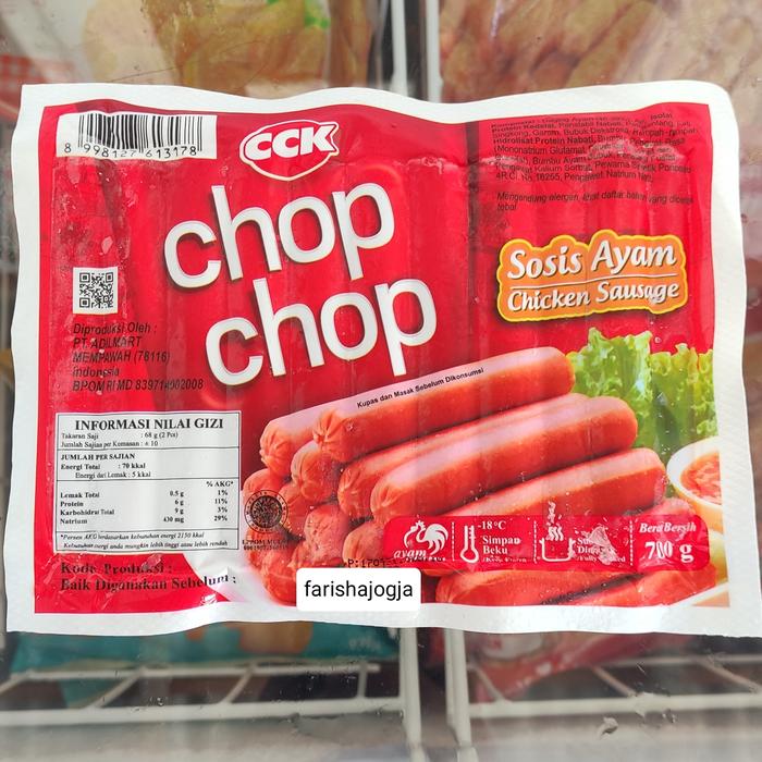 Gambar FSFF Sosis Chop Chop Ayam isi 30 dari Farisha Jogja Official undefined Tokopedia