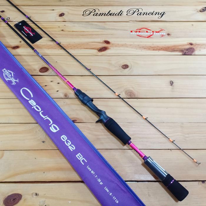 Gambar RXN | Joran BC RELIX NUSANTARA CAPUNG Series Baitcasting Fishing Rod - B. 632BC 8-17LB dari Pambudi Pancing undefined Tokopedia