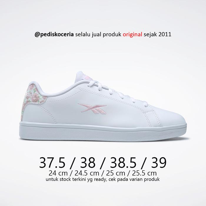Jual Sneakers Casual Wanita Reebok Royal Complete White Floral Original100%  - 37.5 - Kota Medan - Pediskoceria | Tokopedia