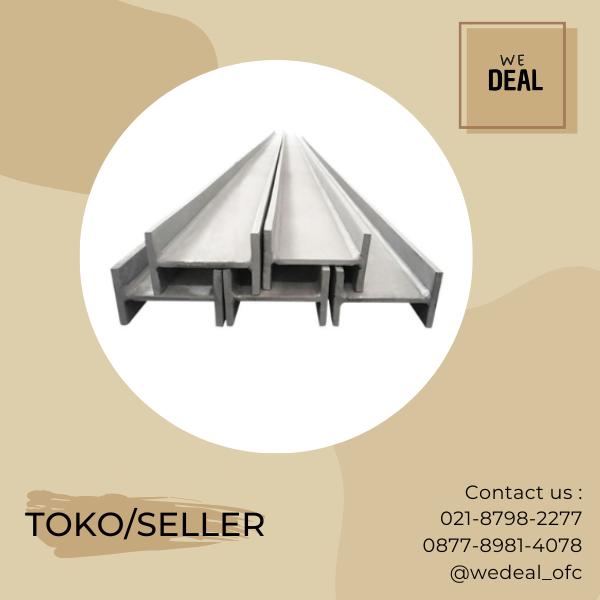 Gambar WF 250 x 6 meter - BESI BAJA IWF 250 x 125 x 12 meter + PPN - TOKO/SELLER, 6 meter dari We.deal undefined Tokopedia