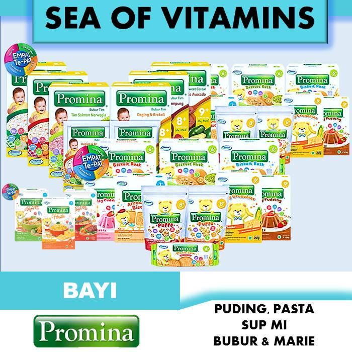 Gambar PROMINA BABY BUBUR TIM 8+,SUPMI, SILKY PUDDING,PASTA,MARIE SUSU - PUDDING COKLAT dari Sea Of Vitamins undefined Tokopedia