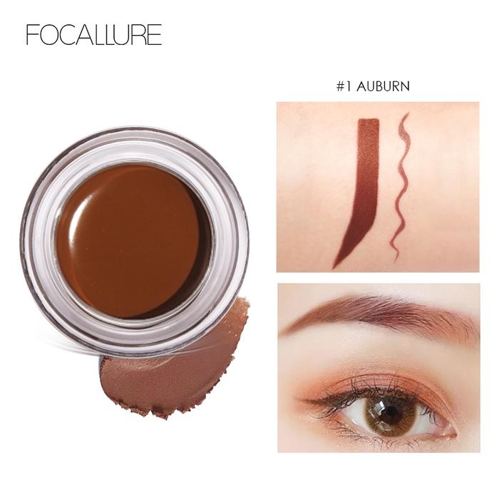 Gambar FOCALLURE Waterproof Eyebrow Cream Pomade Waterproof FA23 - #1 dari FOCALLURE STORE_NEW undefined Tokopedia
