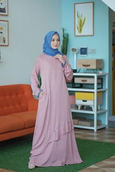 Gambar Sale 25% Gamis Nibras NB A68 NB A74 NB A84 Cuci Gudang Bisa COD - NB A68 DUSTY, XS dari Nibras House Store undefined Tokopedia