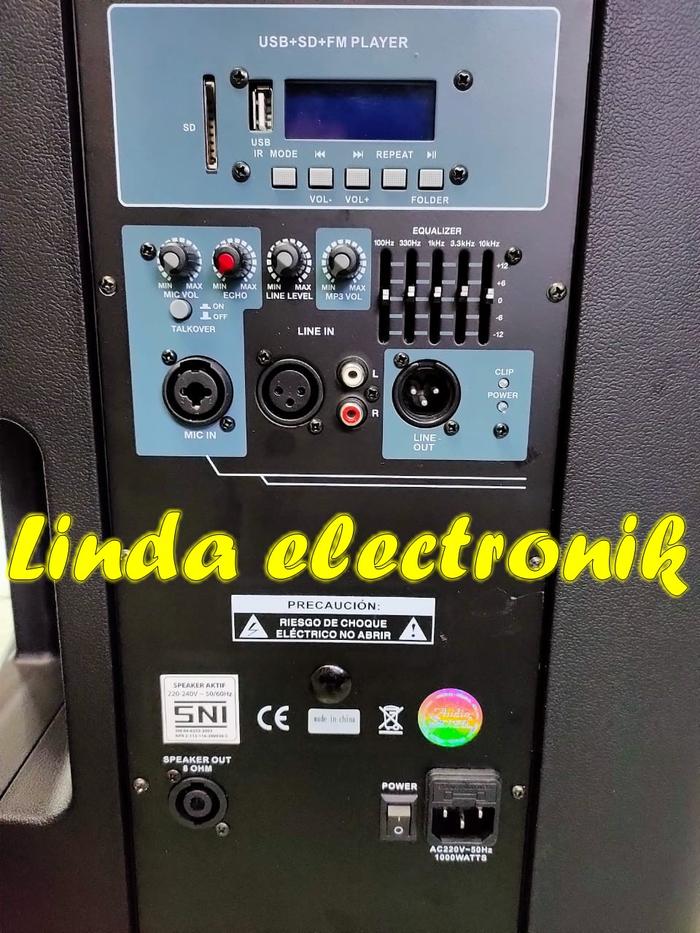 Gambar speaker aktif celebress 15-d kbm 15 inch 1 bh 1000 watt original - Mesin ha300 dari Linda electronik215 undefined Tokopedia