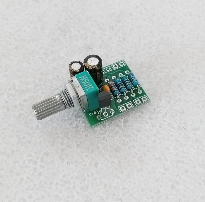 Gambar Modul Preamp Mic 1 Transistor - siap pakai dari electronic module undefined Tokopedia