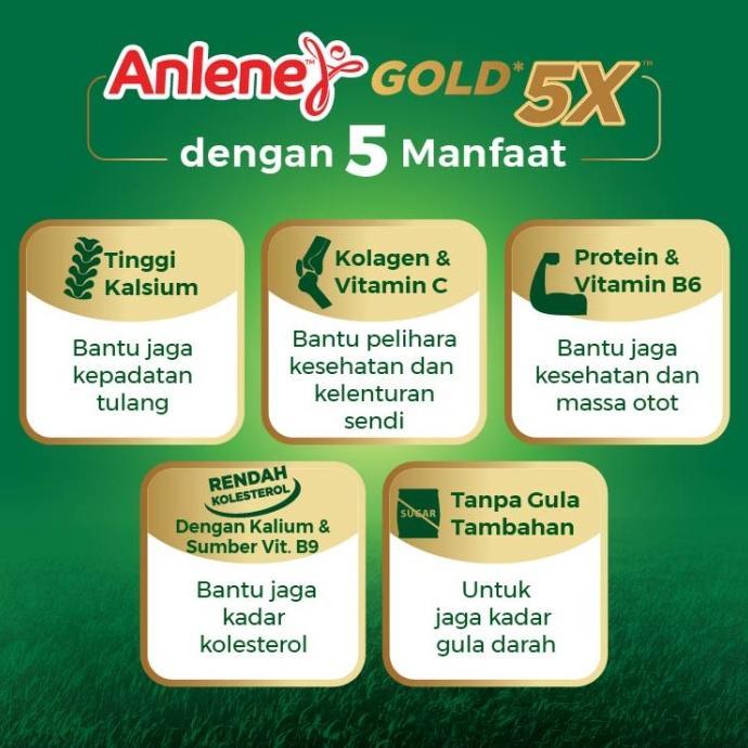 Gambar Anlene Gold 5X Susu Bubuk Dewasa Original 640G - Tulang & Sendi dari daystore-1 undefined Tokopedia