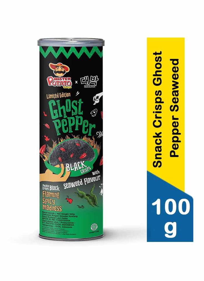 Gambar Mister Potato Daebak Ghost Pepper cheese and seaweed 100gr - Seaweed dari MiniMarket899 undefined Tokopedia