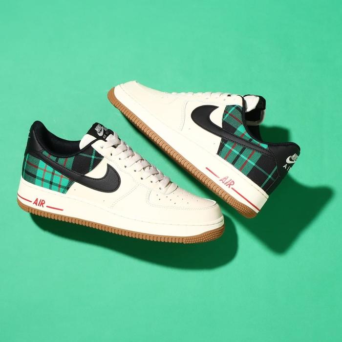 Sepatu Air Force One Green And White Sepatu Nike Air Tartan Air