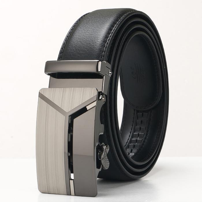Gambar Ikat Pinggang Keren Semi Kulit Hitam BELT 960 - MBELT 01 dari Gudang Fashion Id Kota Administrasi Jakarta Barat Tokopedia