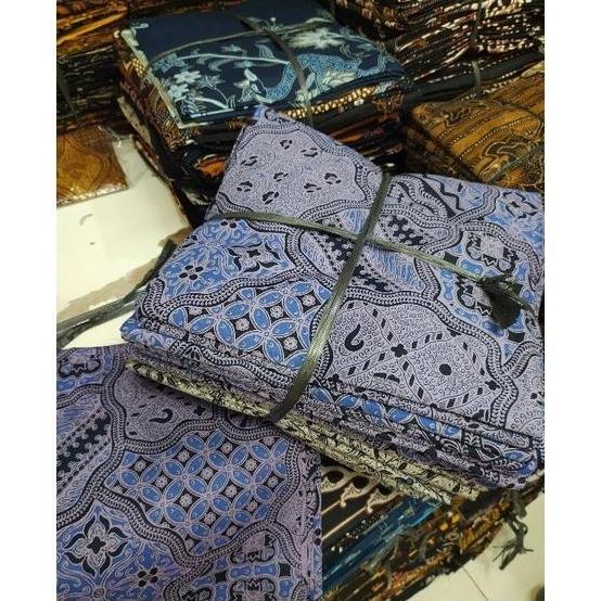 Gambar BATIKSULTAN KAIN BATIK WARNA UNGU LILAC MOTIF BATIK SOLO SEKAR JAGAD - Ungu, 2,4m x 115cm dari iodemarket undefined Tokopedia