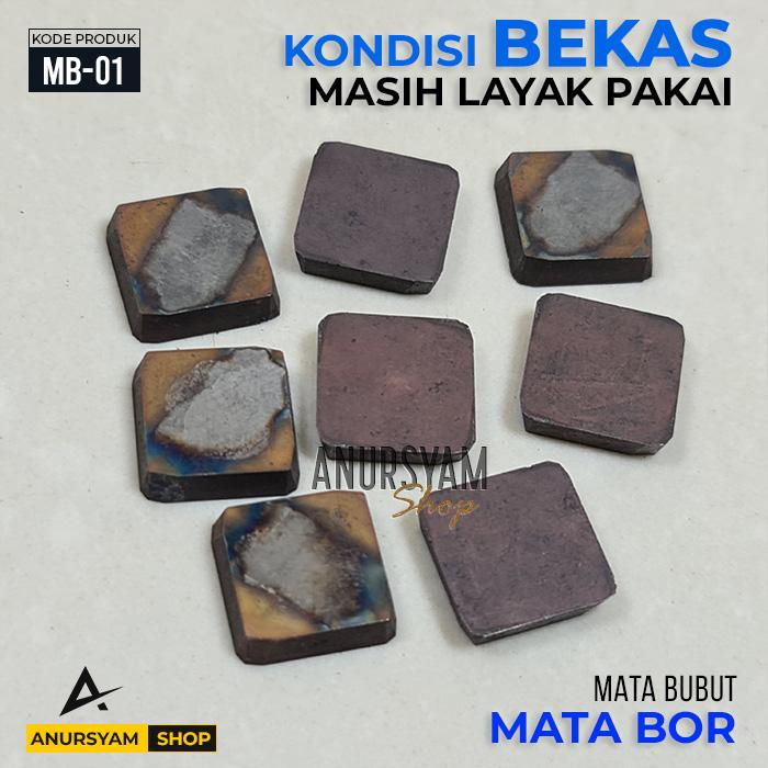 Gambar Insert Bubut / Mata Bubut / Pisau Milling / Bor Sumur - MB-01 dari aNursyam undefined Tokopedia