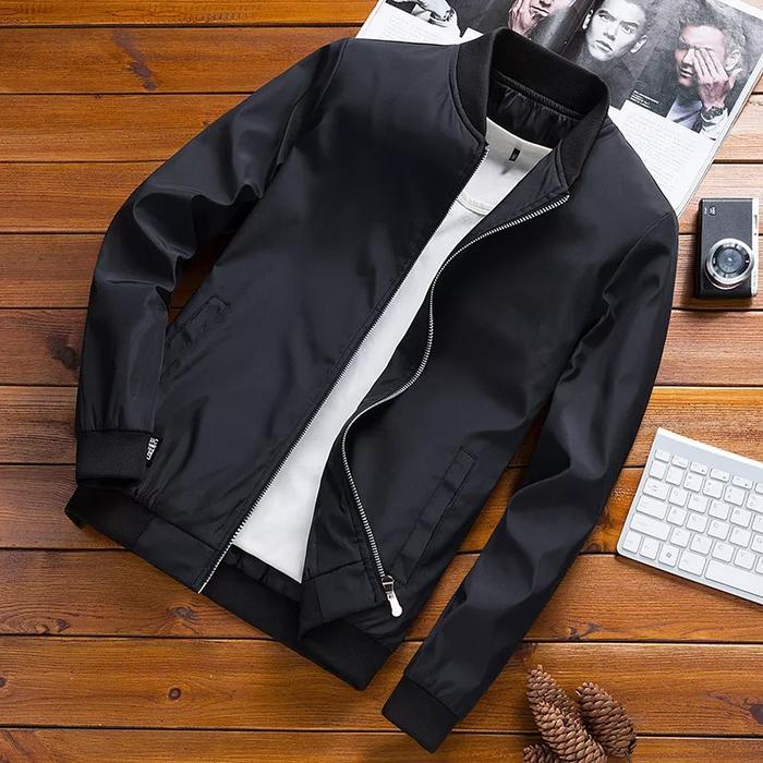 Gambar Jaket kasual pria orginal / Jacket casual terbaru pria keren - Hitam, S dari zenhil store undefined Tokopedia