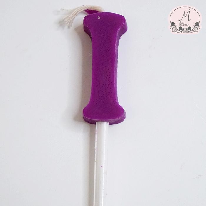 Gambar lilin huruf warna - I dari M Kitchen undefined Tokopedia