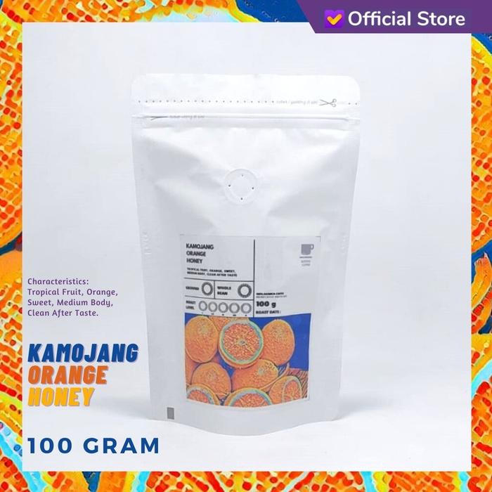 Gambar KOPI ARABIKA KAMOJANG ORANGE HONEY 100 GRAM | SUTOYO COFFEE - BIJI dari Sutoyo Coffee Official Store undefined Tokopedia