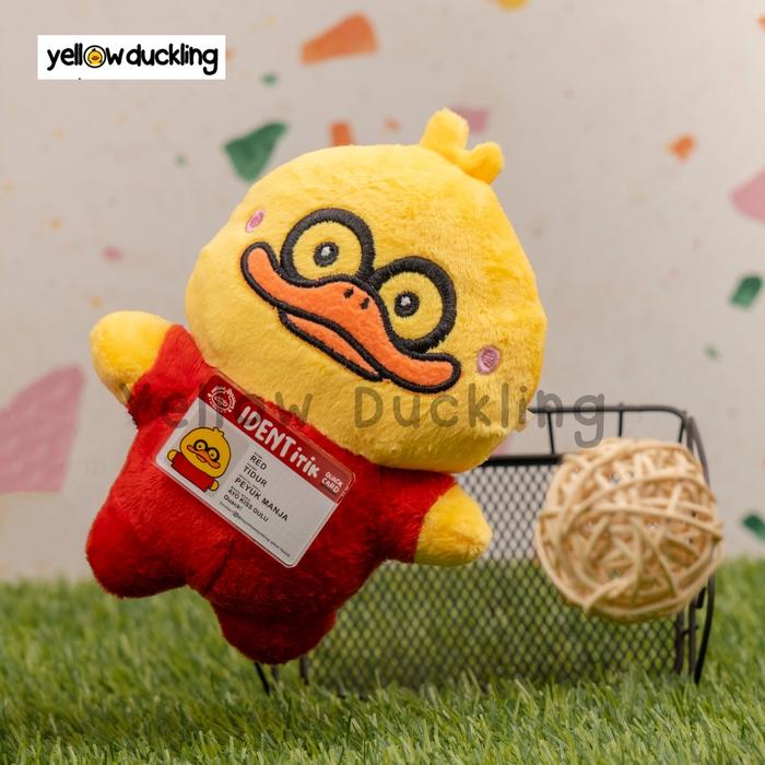 Gambar ITIK IN A CAN - MINI PLUSHIE MY Yellow Duckling - Keychain plushie - RED dari My Yellow Duckling by Mr. Itik undefined 5 Tokopedia