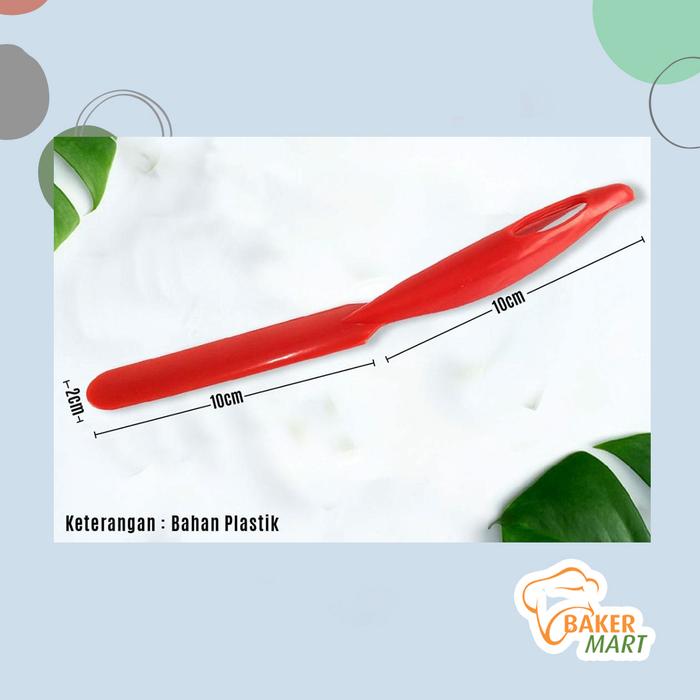 Gambar Spatula Plastik Merah dari Bakermart Depok undefined Tokopedia