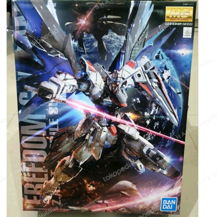 Gambar Gundam MG 1/100 Freedom Gundam Ver 2.0 Bandai dari SHA Surabaya Hobbies Gunpla undefined Tokopedia
