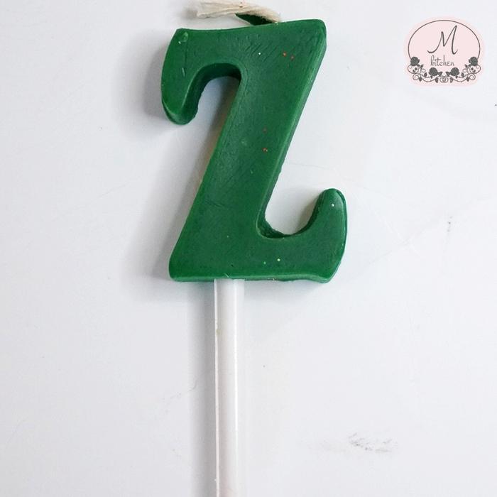 Gambar lilin huruf warna - Z dari M Kitchen undefined Tokopedia