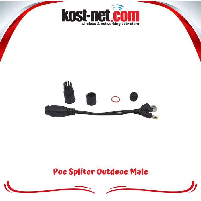 Gambar POE Spliter IP Camera - Outdoor Male dari Kost-net Solution undefined Tokopedia