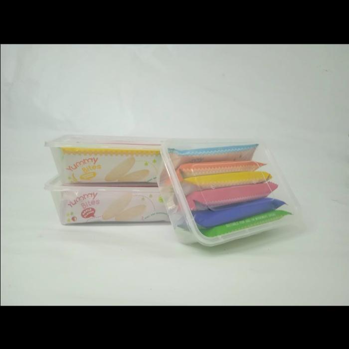 Gambar Yummy bites rice crackers 25gr makanan pendamping ASI bayi - MIX ISI 6 dari Biel kids undefined Tokopedia